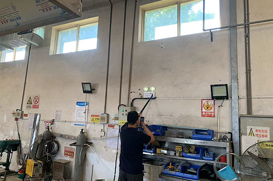 北京亦莊一個(gè)工廠消電檢